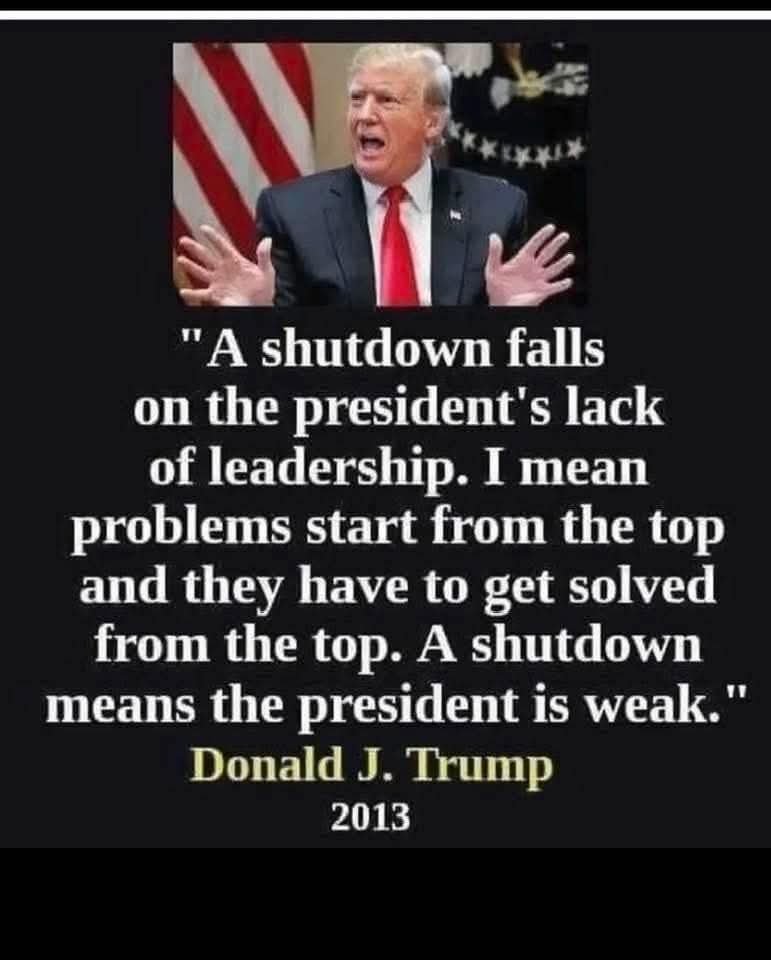 government shutdown meme