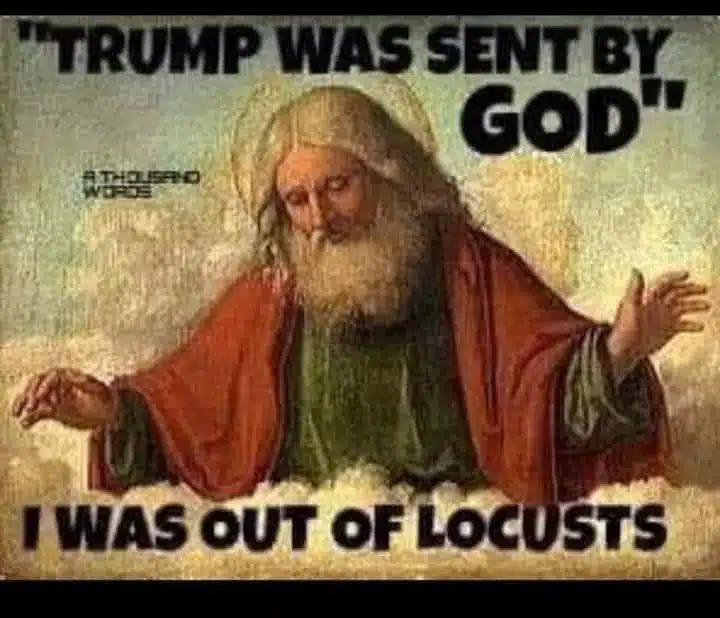 Christian Nationalism Trump was sent by God
